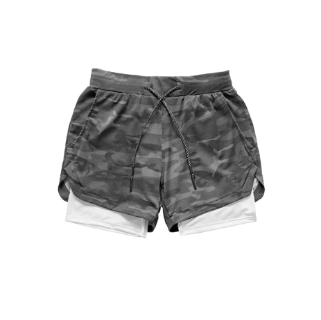 2 v 1 fitness šortky