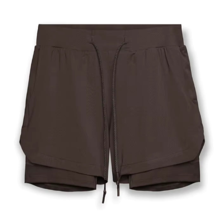 2 v 1 fitness šortky