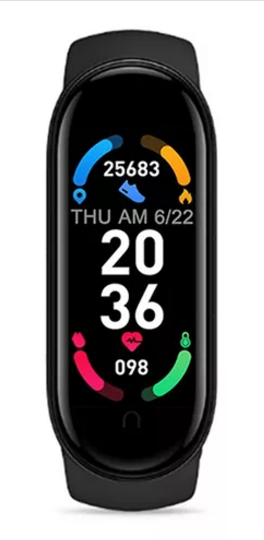 Smartwatch M6 – Seu Corpo em Movimento, Sua Saúde em Dia!